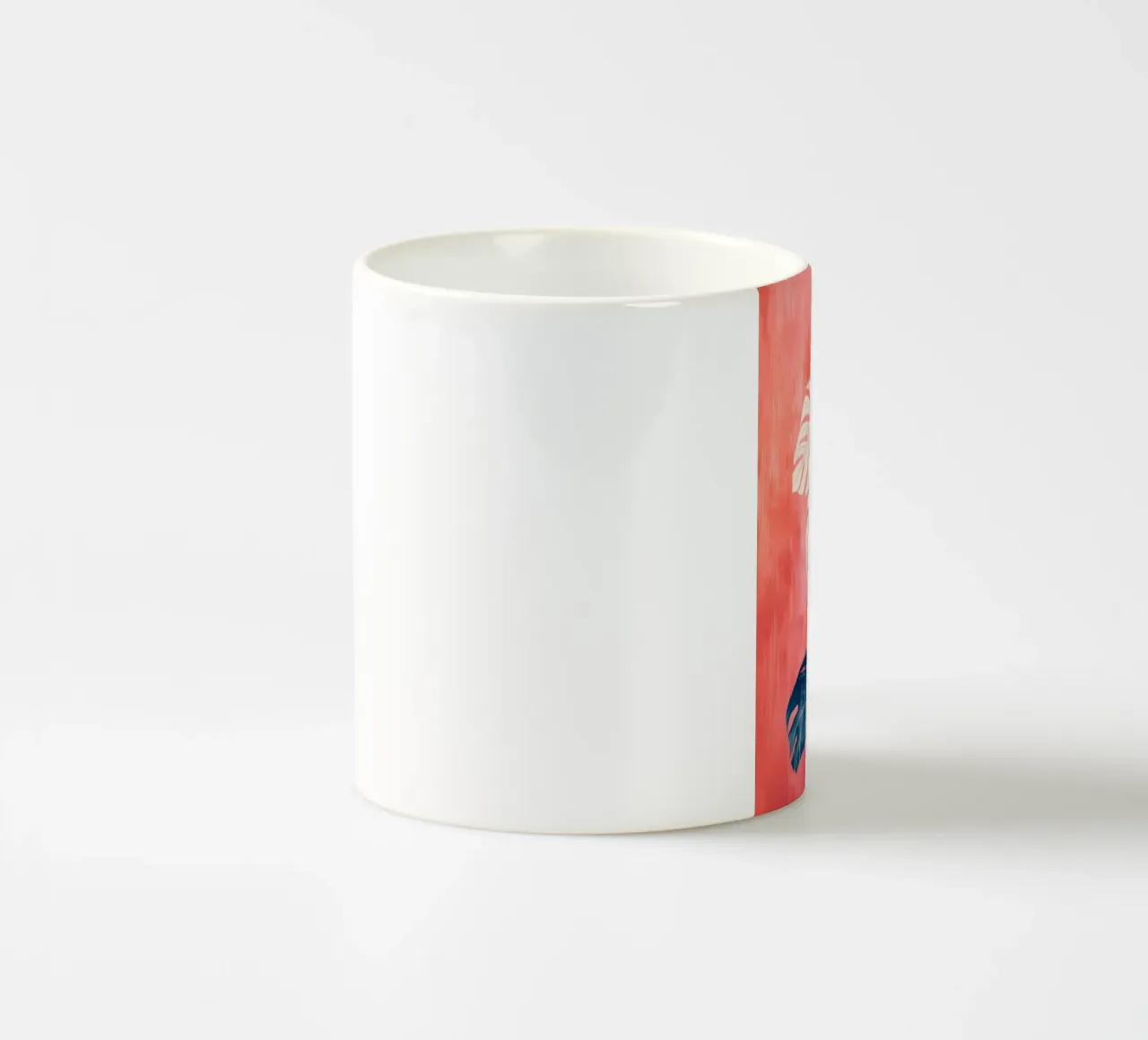monstera foglie piante tazza in ceramica da Patrick L Lord