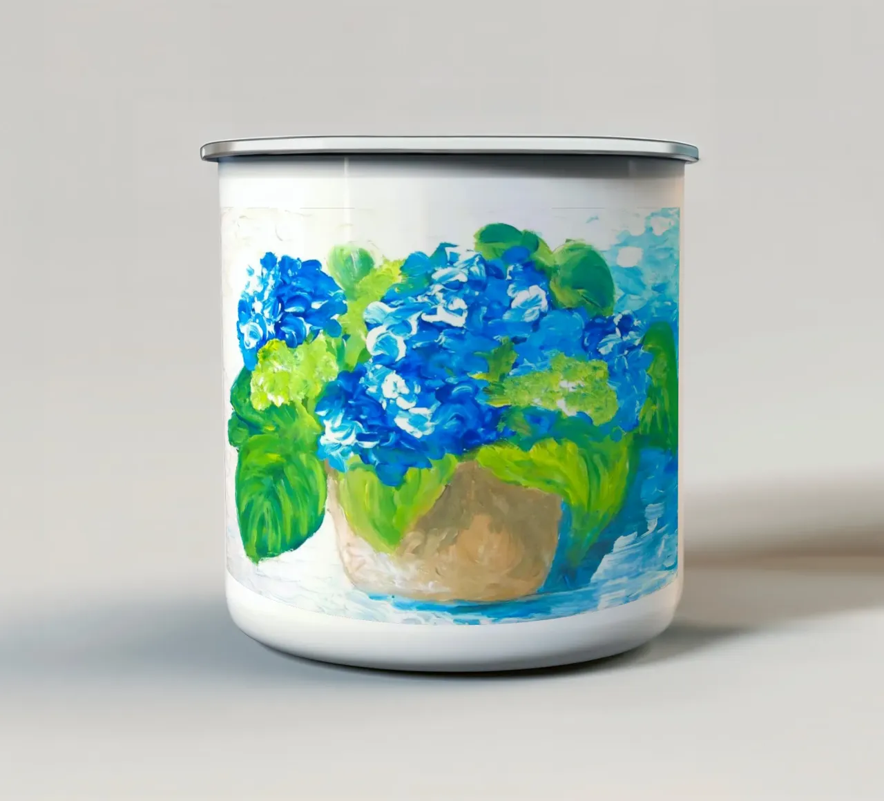 Hortensie tazza in smalto da sum2proveDesign