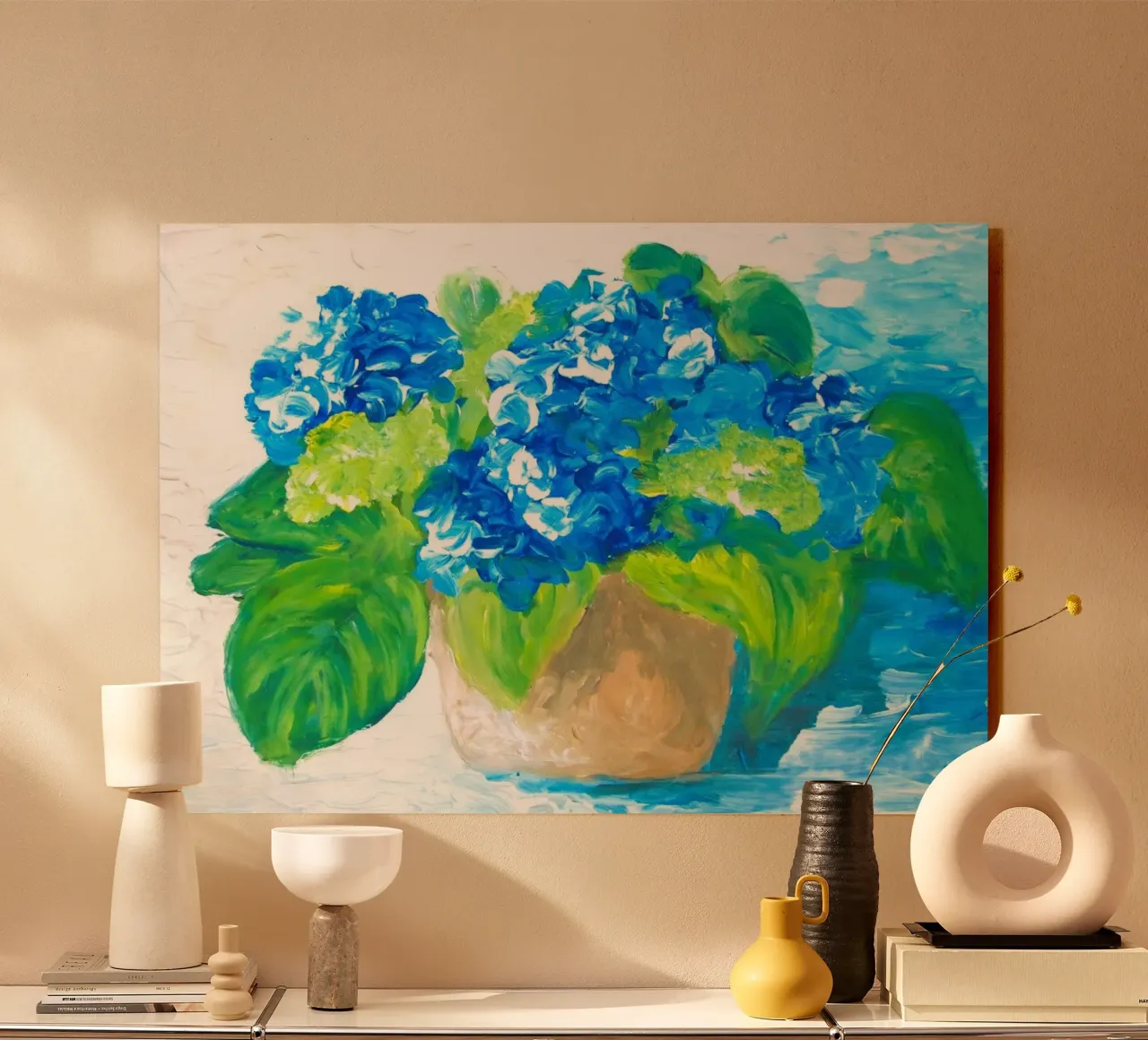 Hortensie acrylic glass by sum2proveDesign