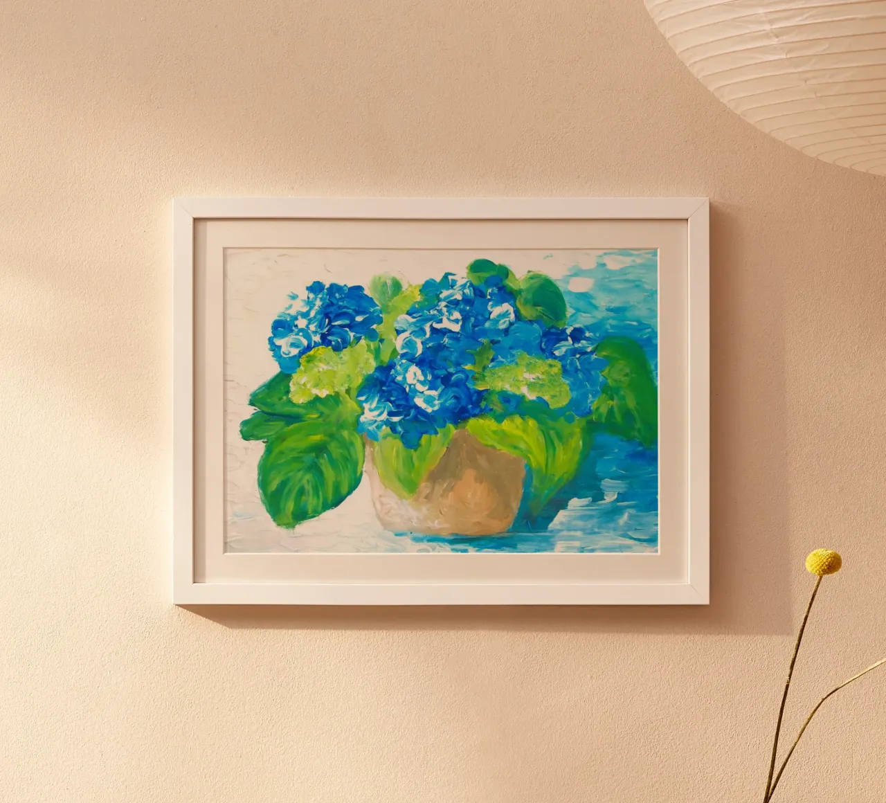 Hortensie carta hahnemühle da sum2proveDesign