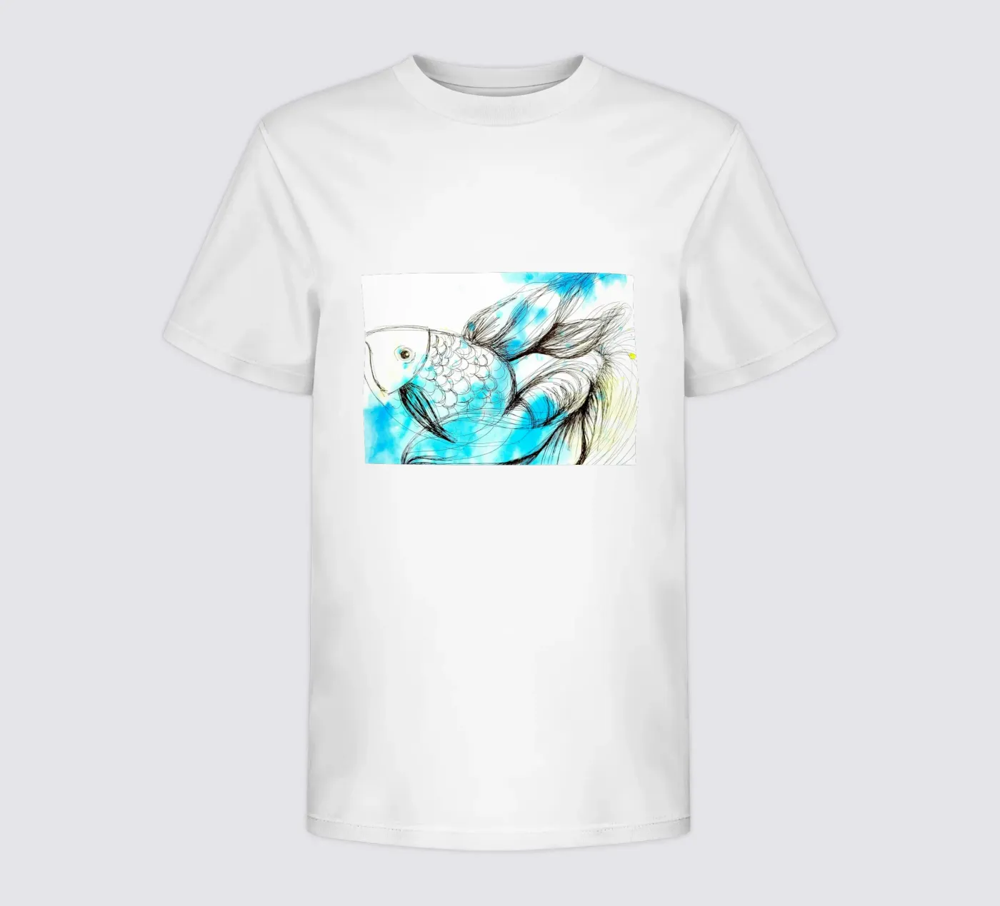 Fisch kinder t-shirt van sum2proveDesign