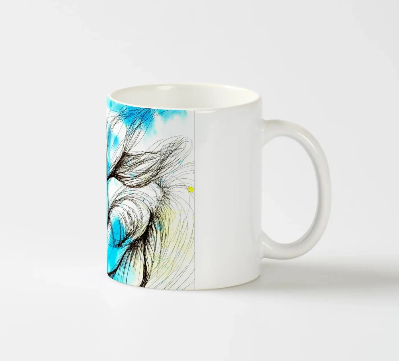 Fisch ceramic mug by sum2proveDesign