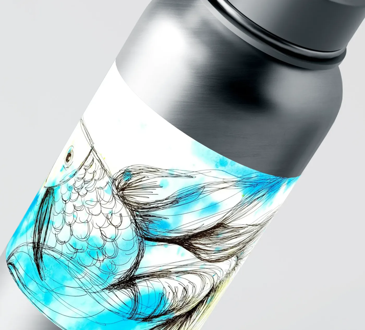 Fisch sticker by sum2proveDesign