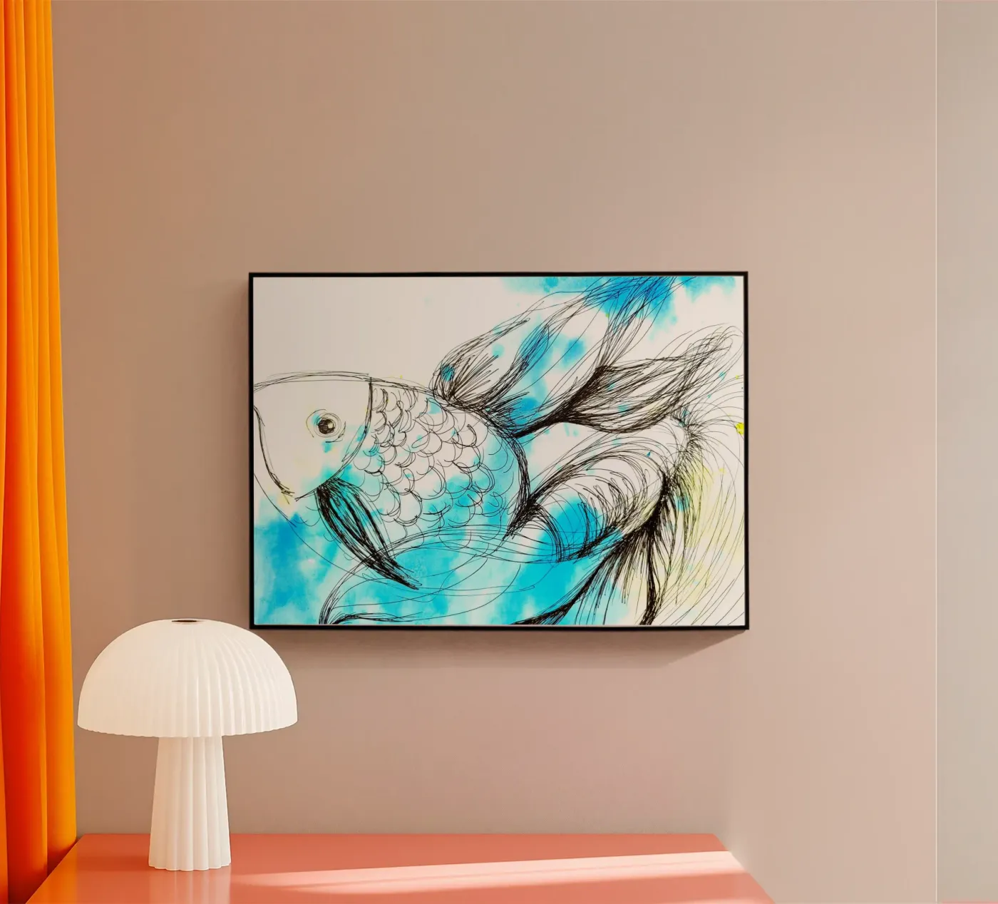 Fisch acrylic glass by sum2proveDesign