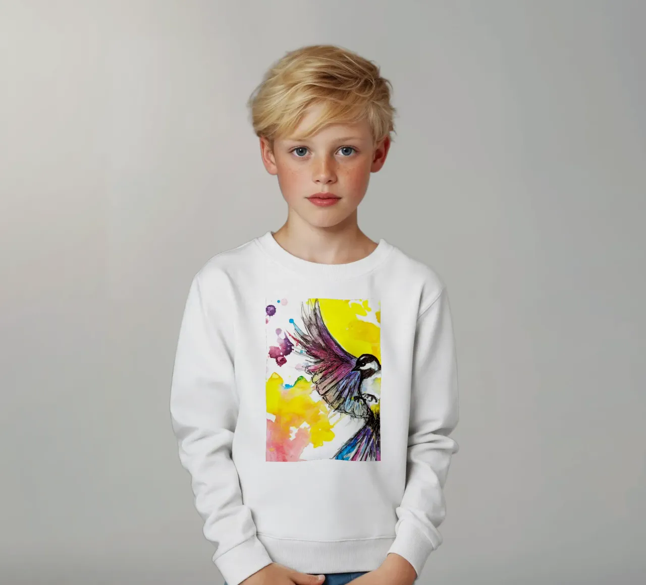 Flügel felpa bambino da sum2proveDesign