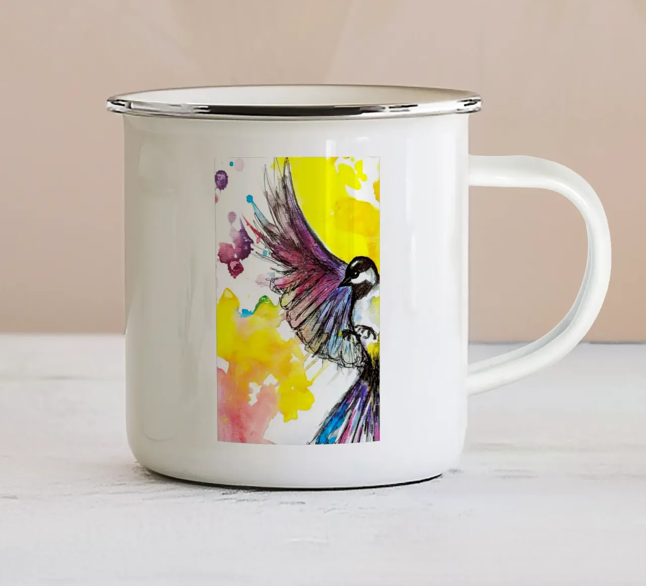 Flügel tazza in smalto da sum2proveDesign