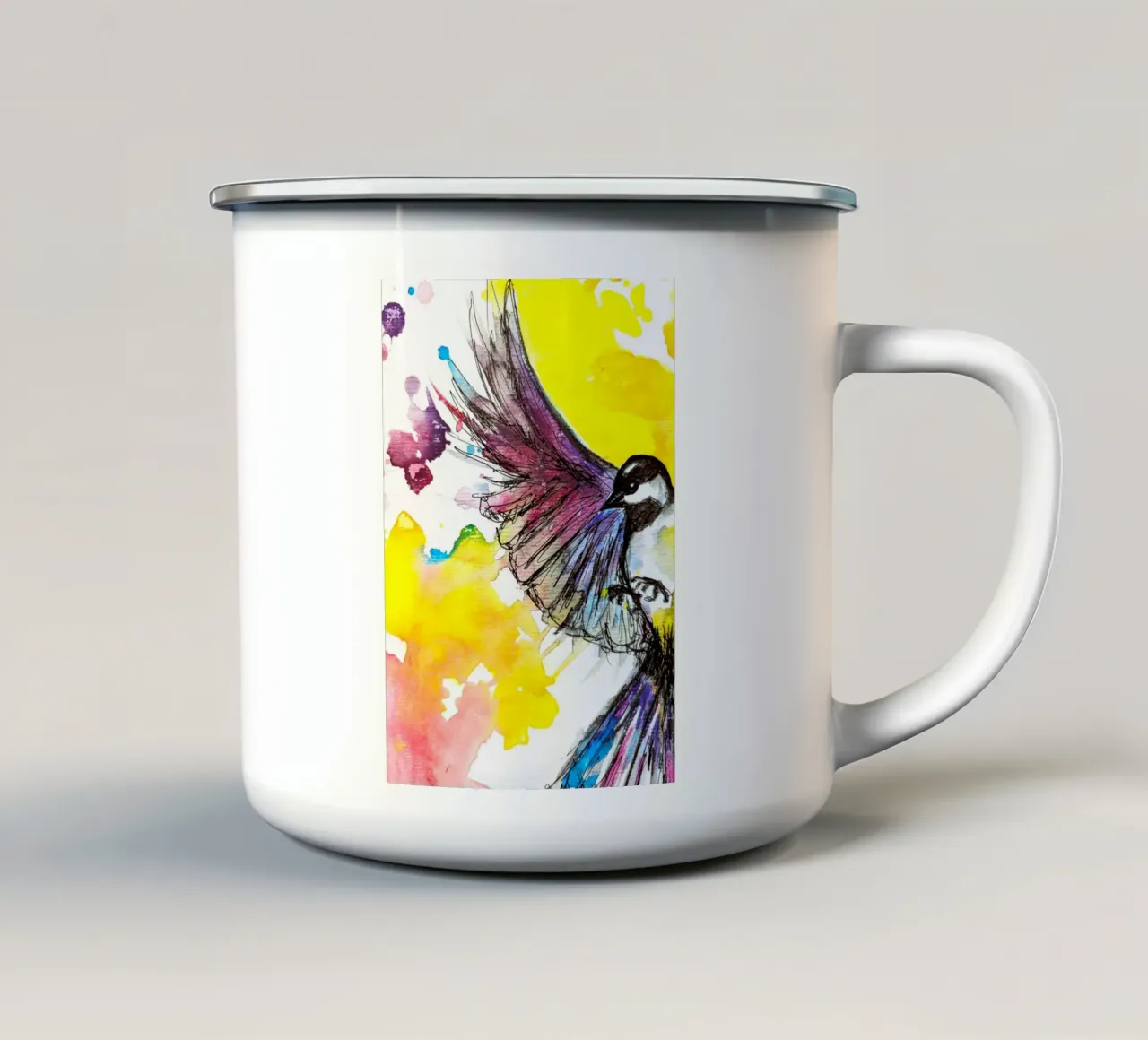 Flügel tazza in smalto da sum2proveDesign