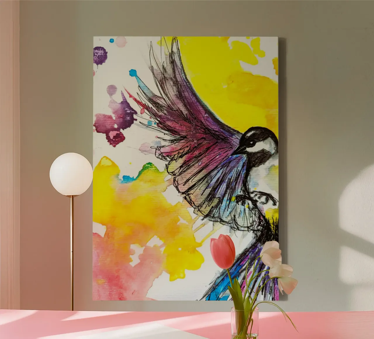 Flügel canvas by sum2proveDesign