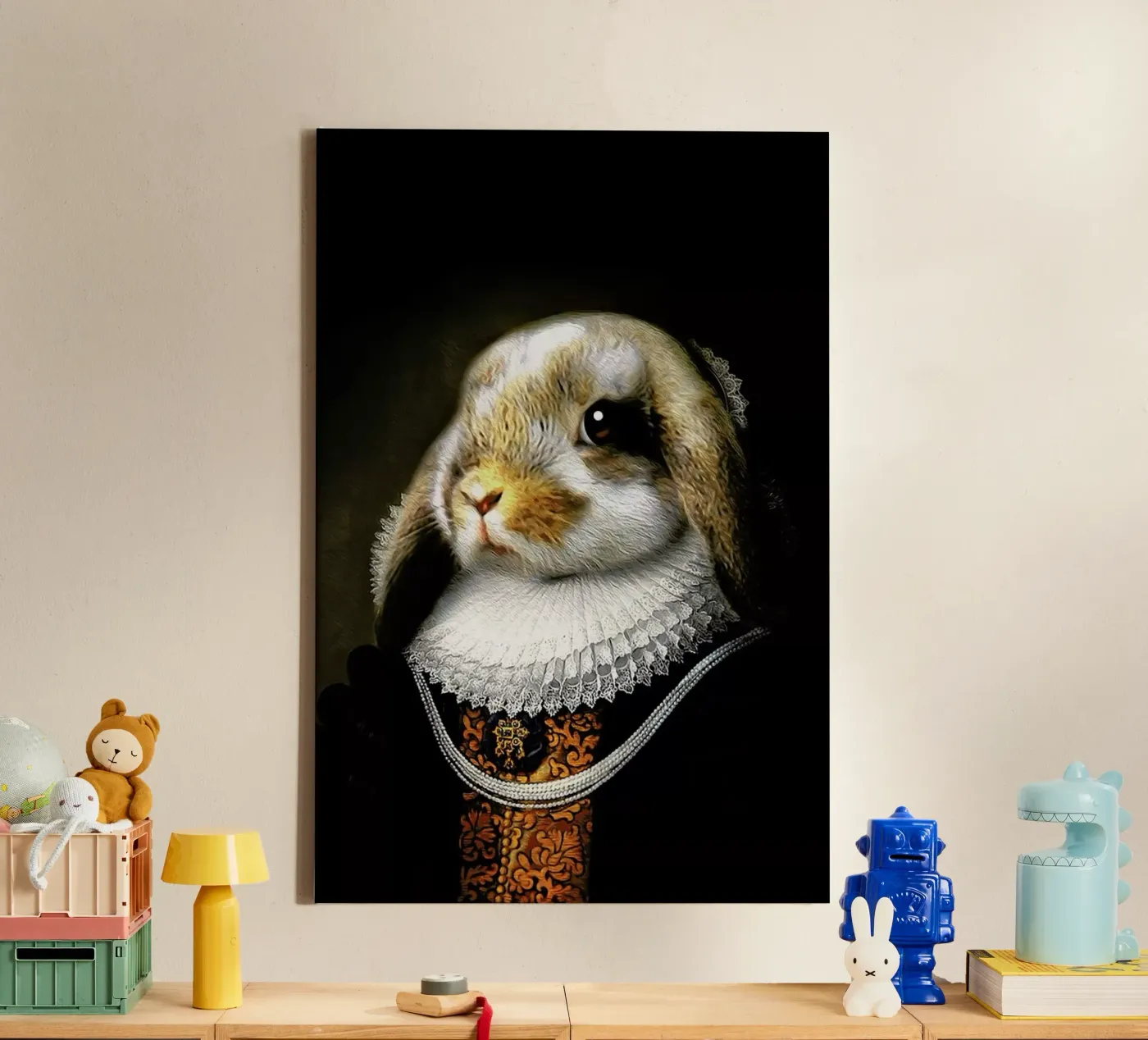 Fien Leinwand von Tein Lucasson