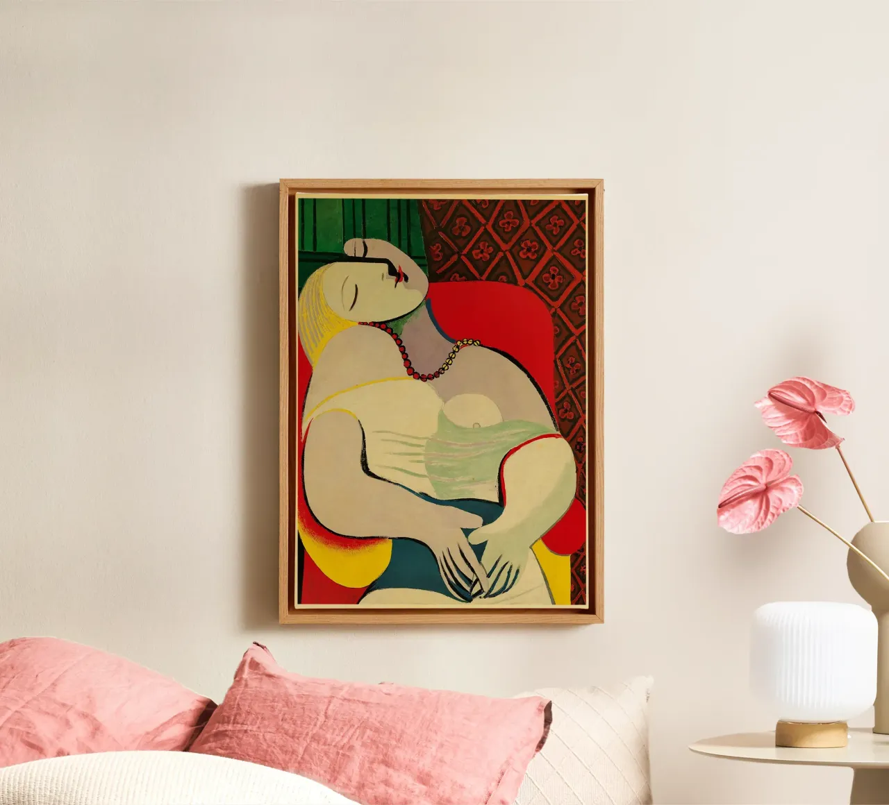 art. 1 tela con Cornice a cassetta da Amber Hughes