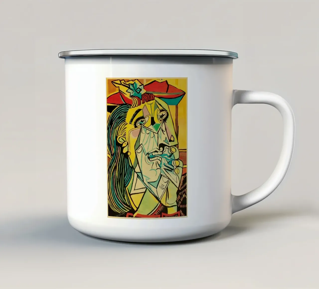 art. 3 tazza in smalto da Amber Hughes