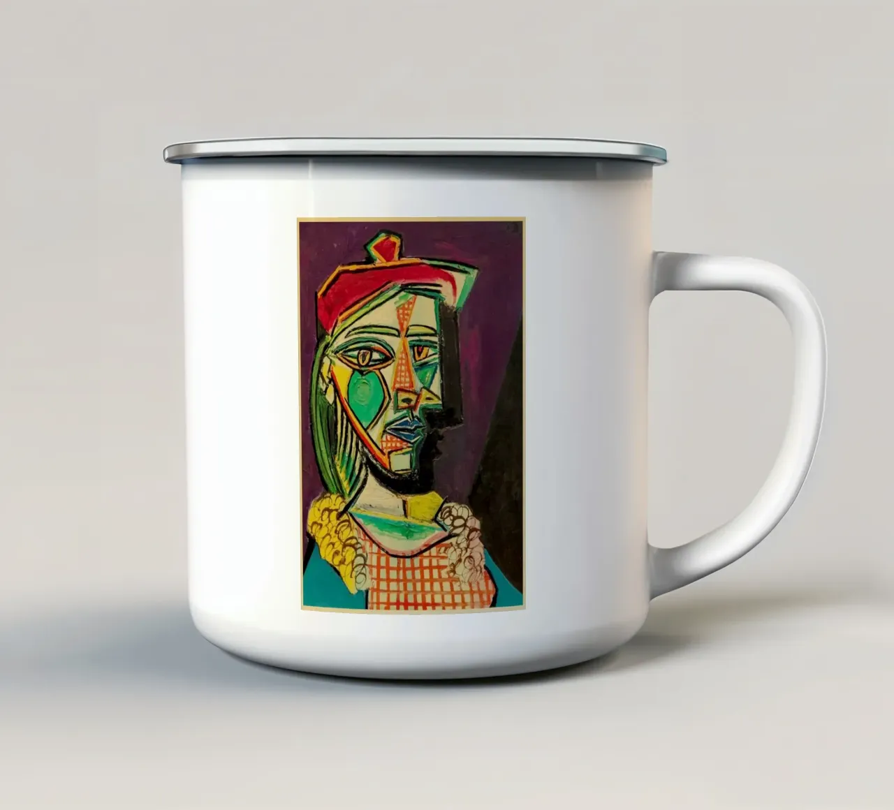 art. 4 tazza in smalto da Amber Hughes