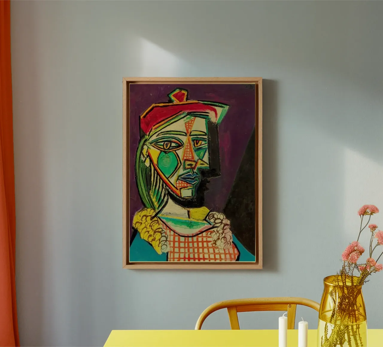 art. 4 tela con Cornice a cassetta da Amber Hughes