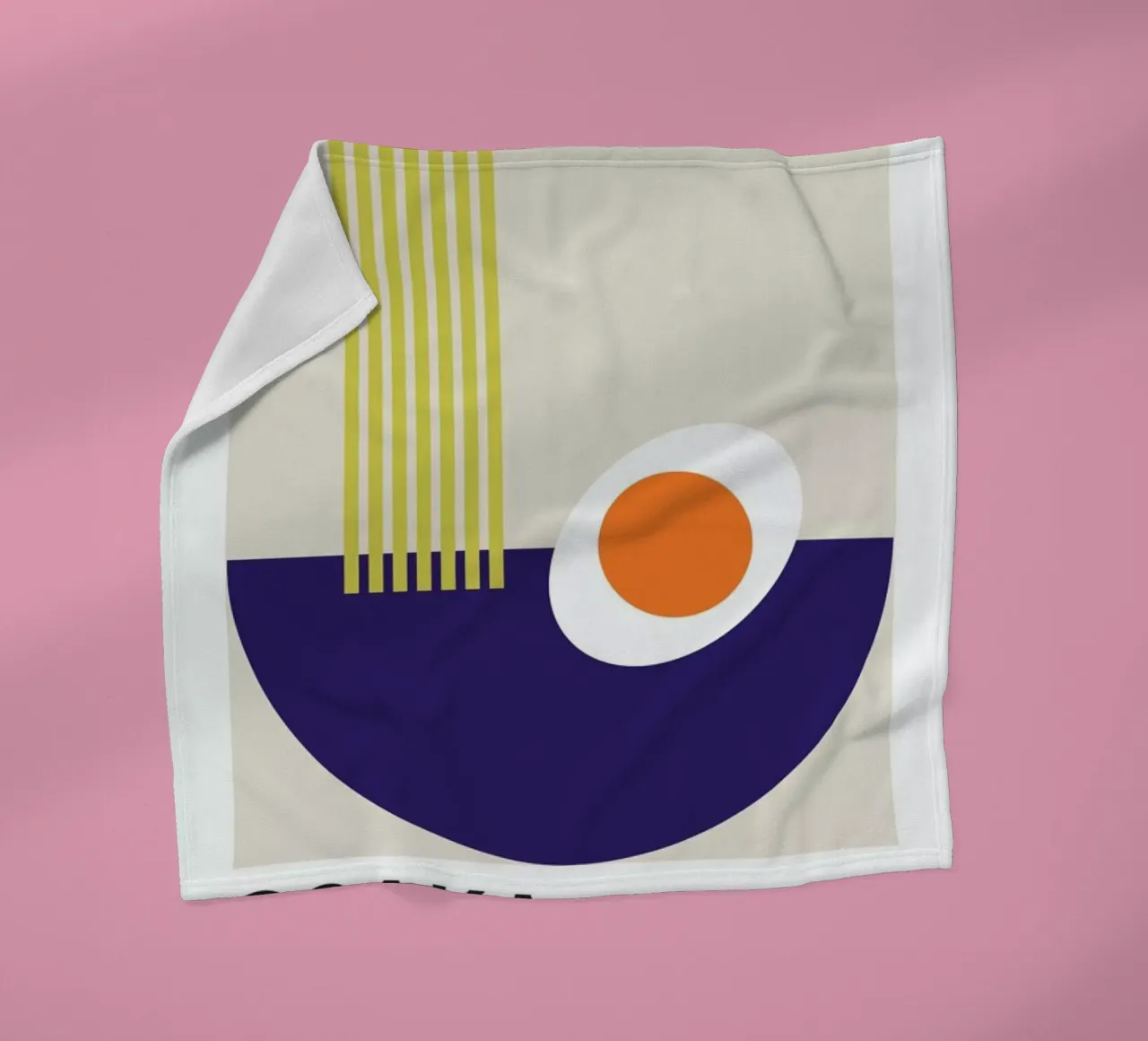 Osaka Fleecedecke von Pure