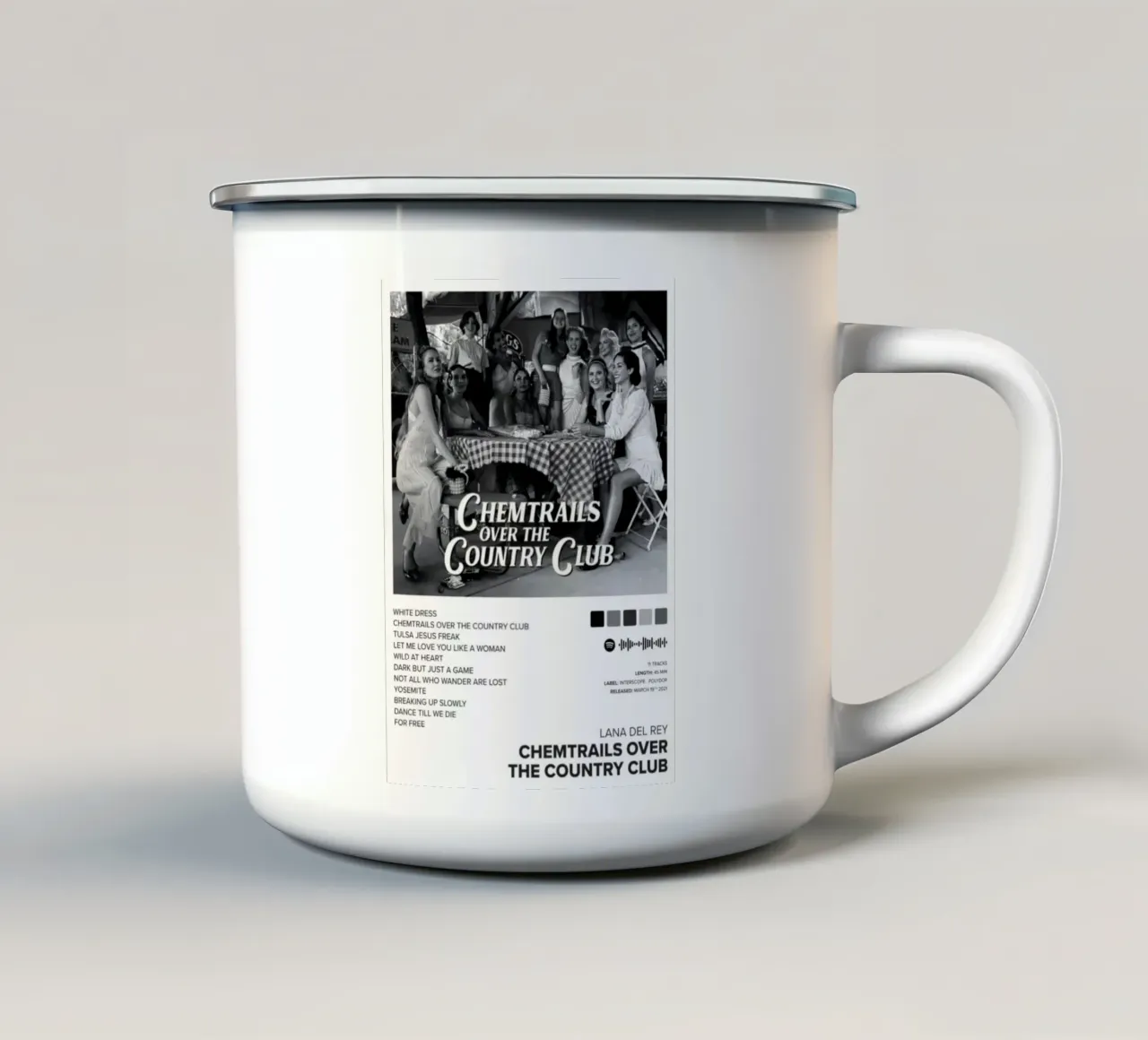 Scie chimiche tazza in smalto da Jordan shop