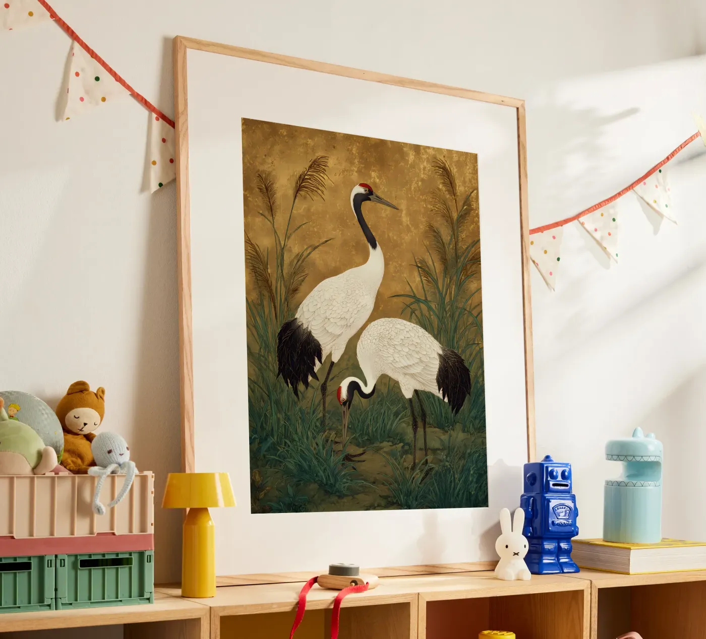 Kräne Poster von IamHomeStudio