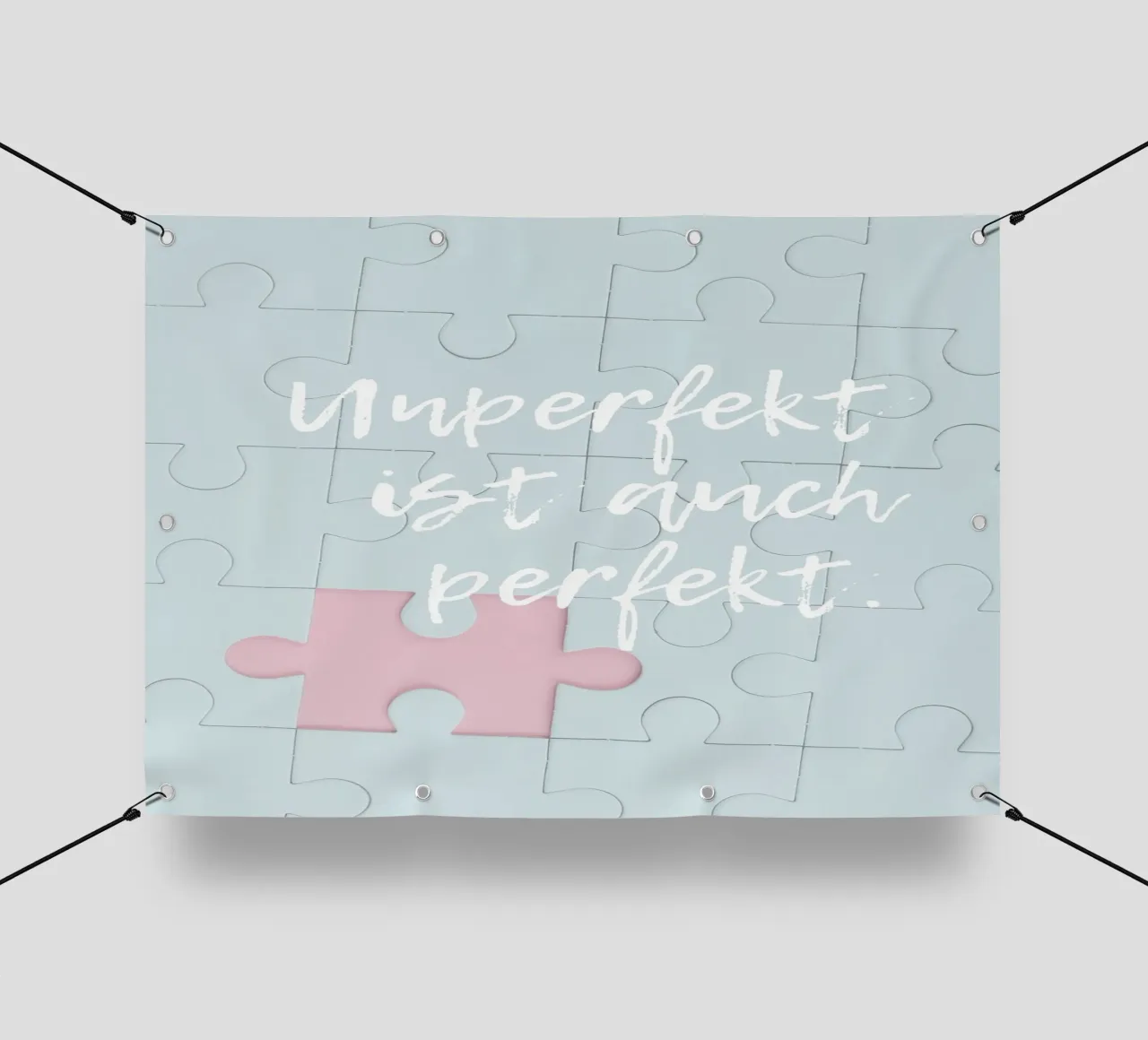 UNPERFEKT IST AUCH PERFEKT telo in pvc da Einfach Uebel