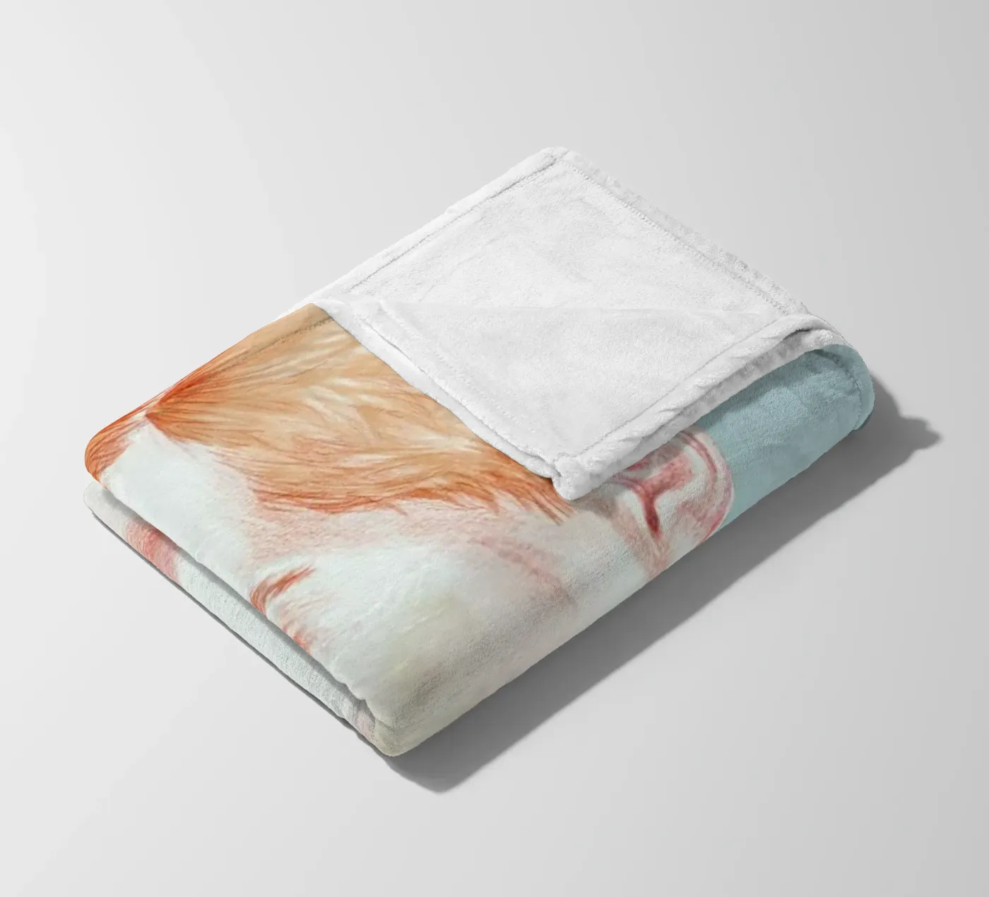 Boy Bruised fleece blanket by Laura O'Connor