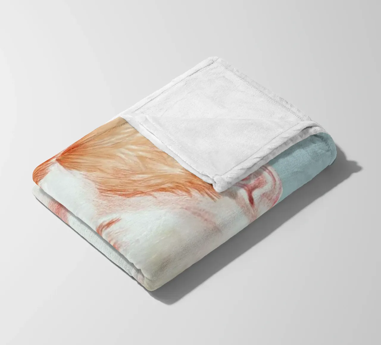 Boy Bruised Fleecedecke von Laura O'Connor