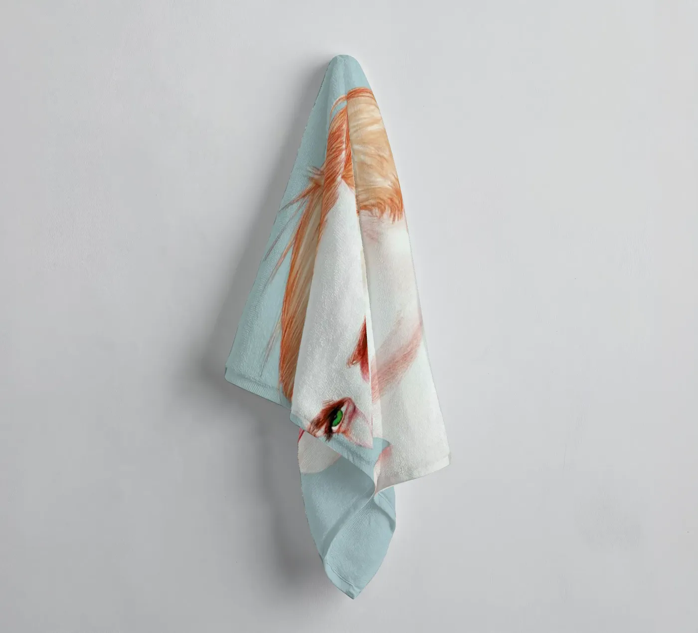 Boy Bruised towel by Laura O'Connor