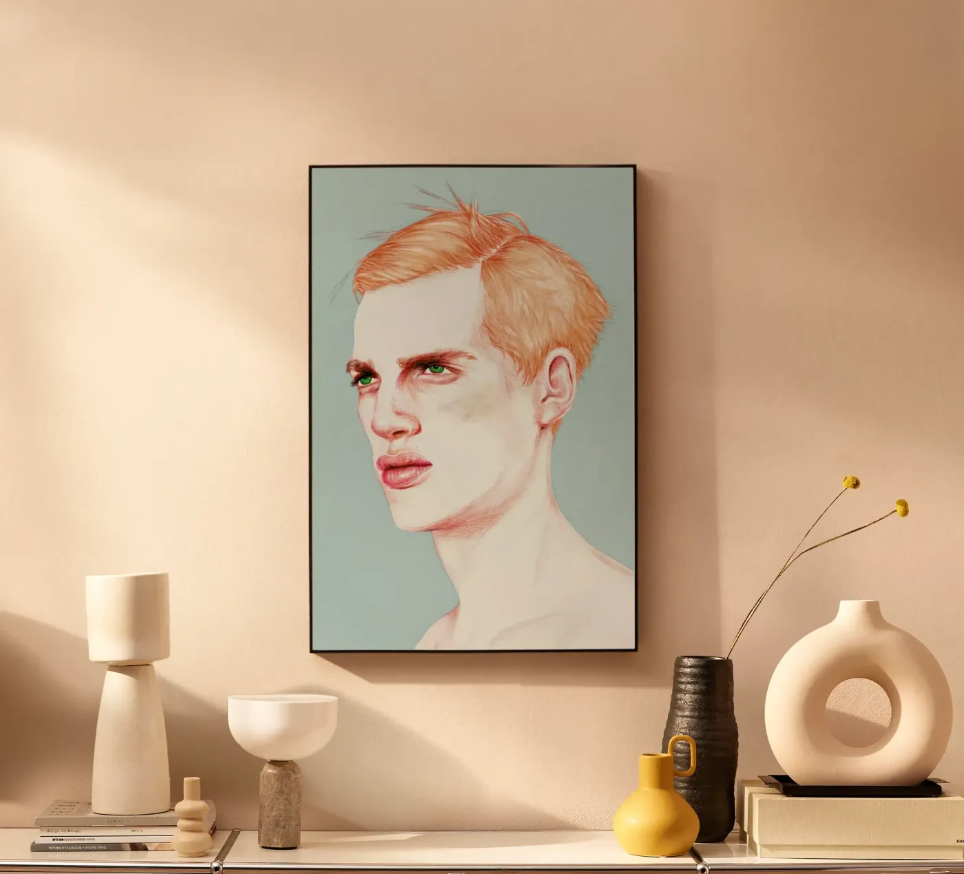 Boy Bruised forex plate by Laura O'Connor