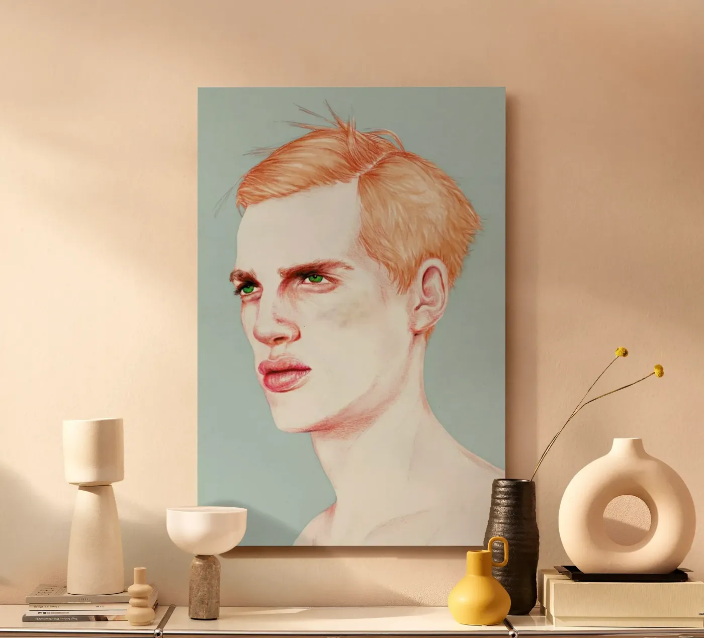 Boy Bruised forex plate by Laura O'Connor