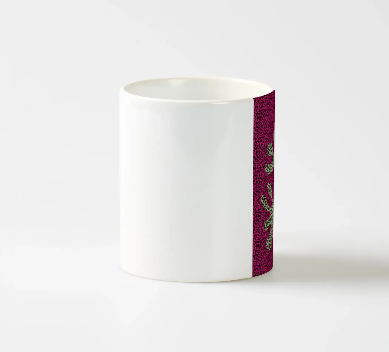 Corallo piastrellato tazza in ceramica da Little Dean
