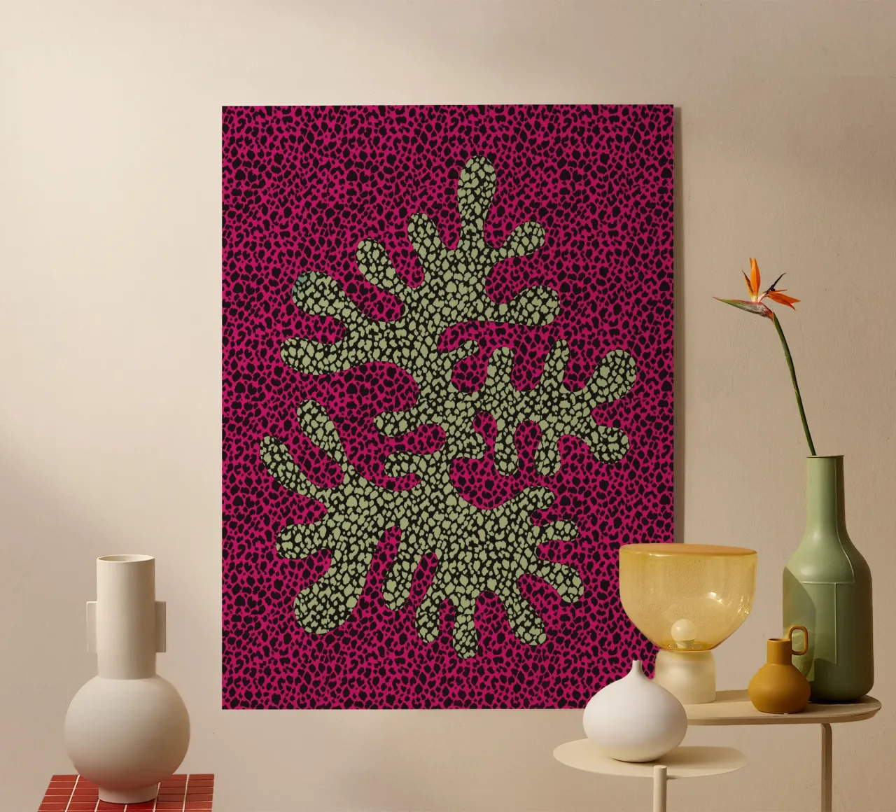 Corallo piastrellato plexiglass da Little Dean