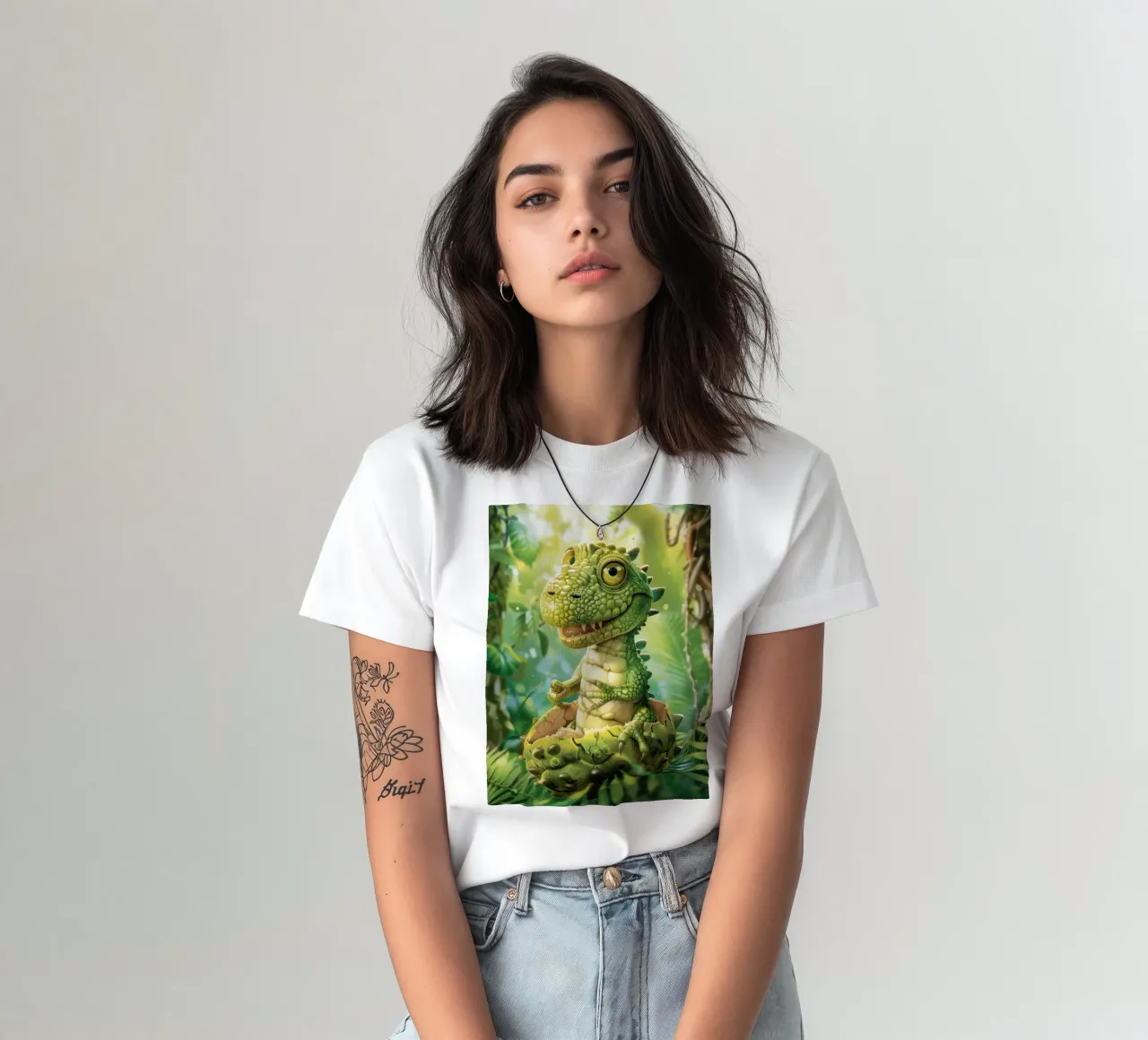 Cova di un cucciolo di alligatore felice t-shirt da DesignDoodle