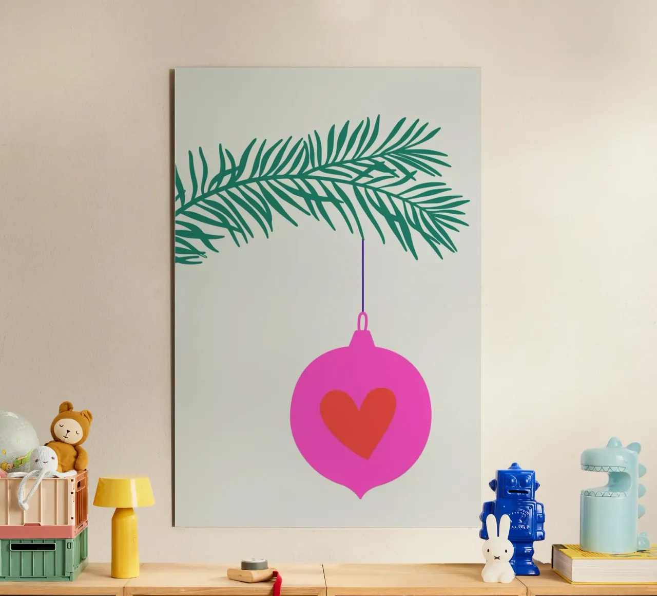 Merry Christmas To You alluminio dibond da Kubistika