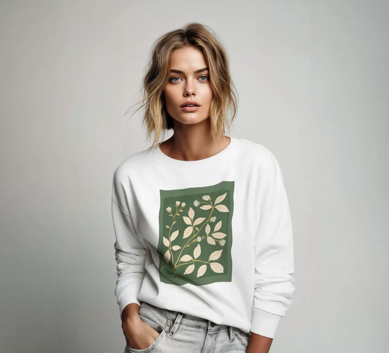 Branches in Bloom sweatshirt by ThingDesign