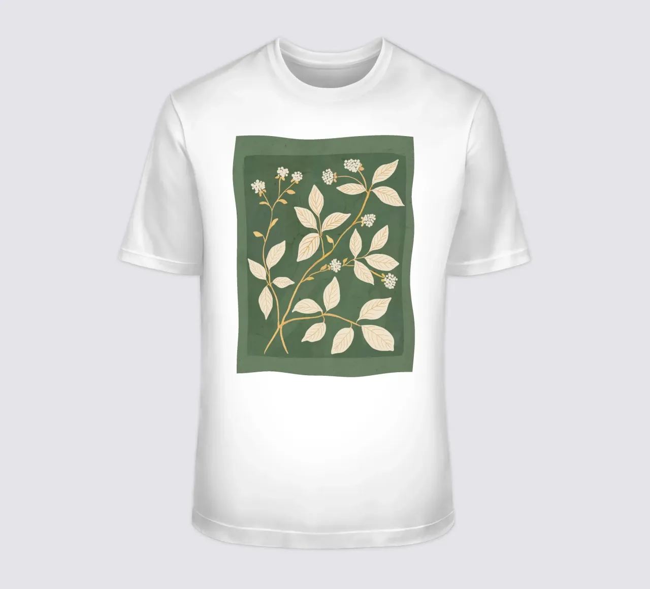 Rami in fiore t-shirt da ThingDesign