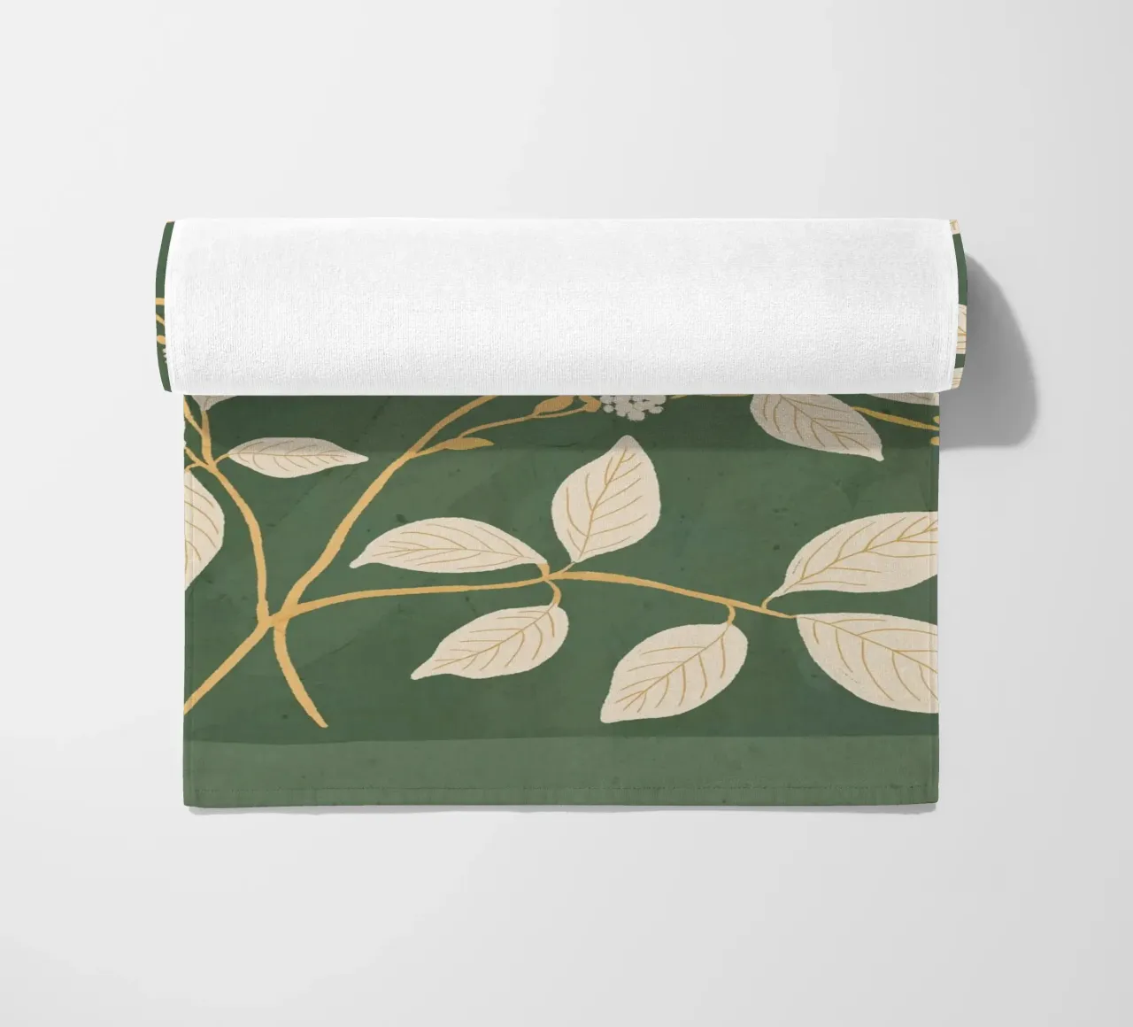 Rami in fiore telo mare da ThingDesign