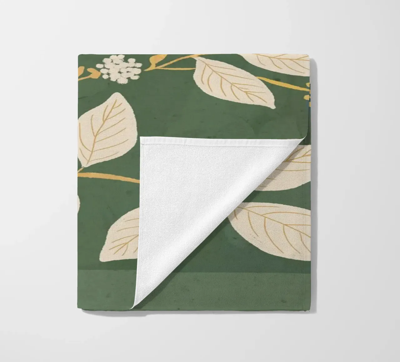 Rami in fiore telo mare da ThingDesign