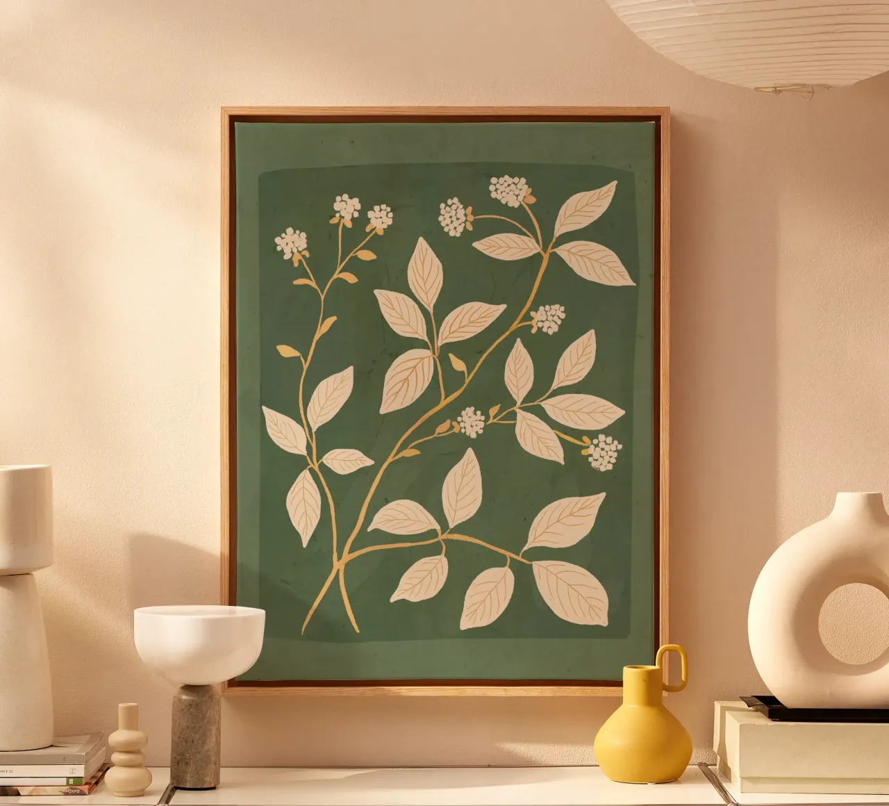 Branches in Bloom canvas by ThingDesign