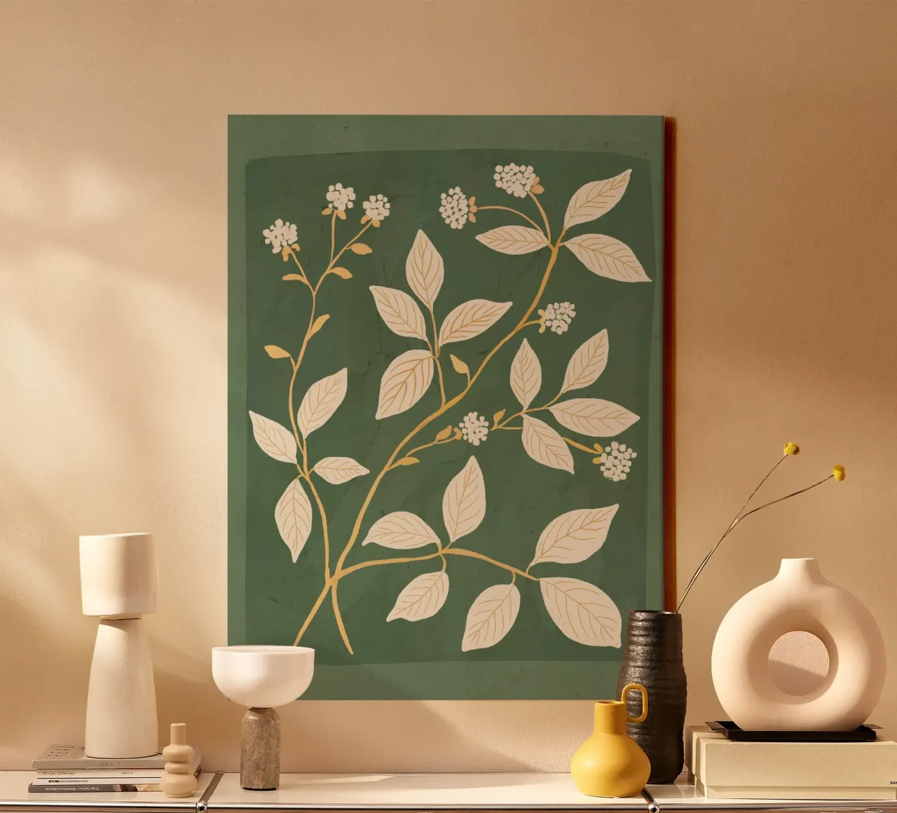 Branches in Bloom canvas by ThingDesign