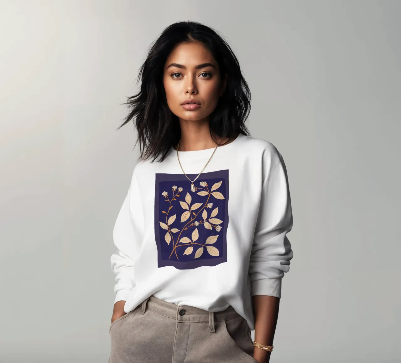 Branches in Bloom 2 sweatshirt by ThingDesign
