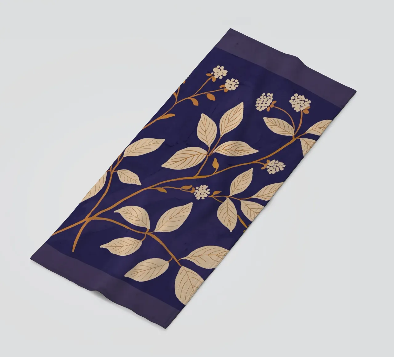 Rami in fiore 2 telo mare da ThingDesign