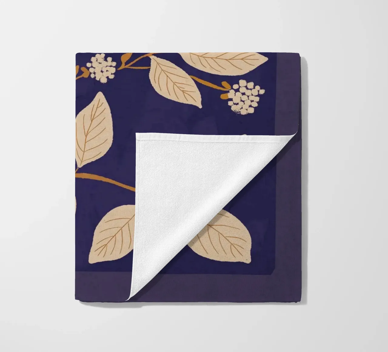 Rami in fiore 2 telo mare da ThingDesign