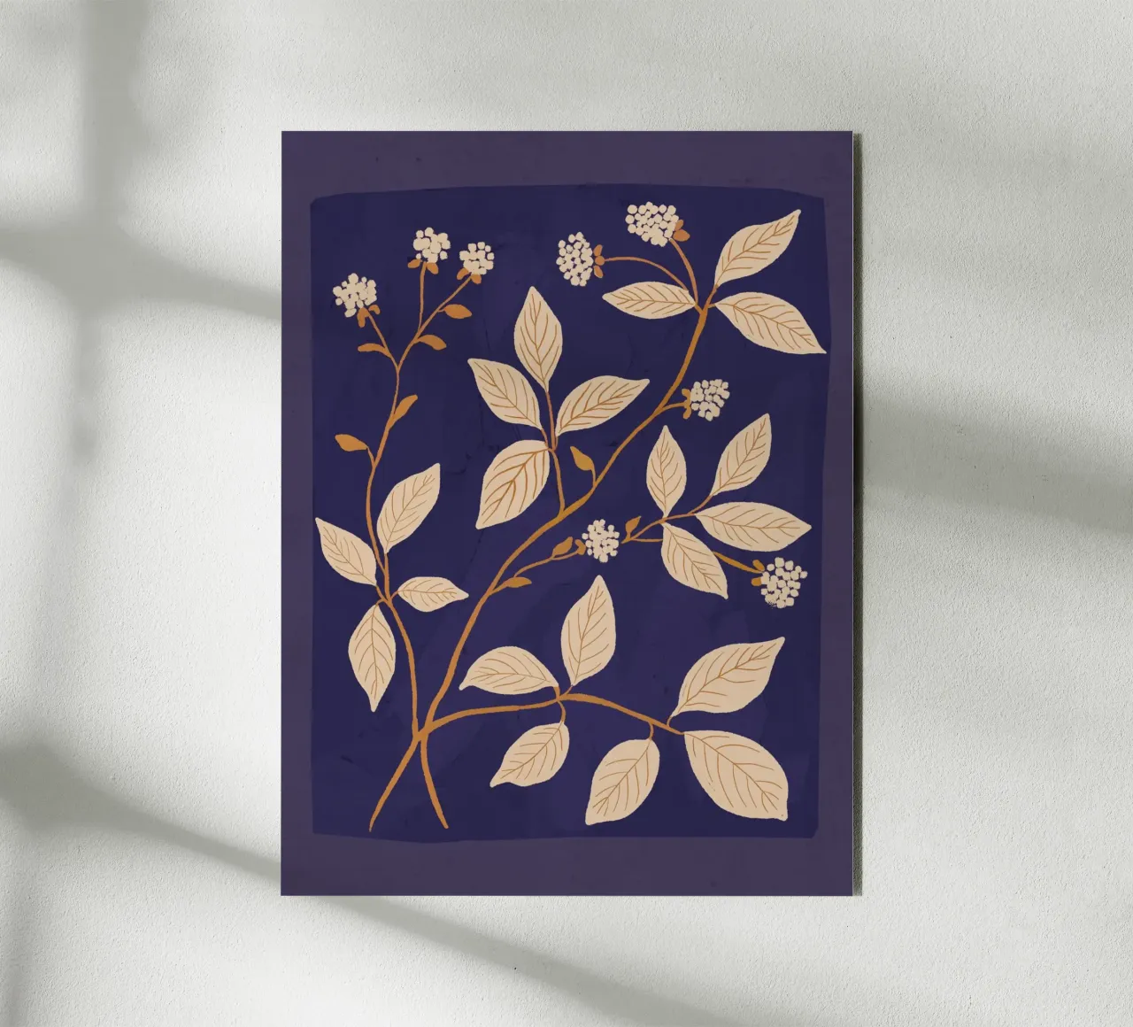 Rami in fiore 2 alluminio dibond da ThingDesign