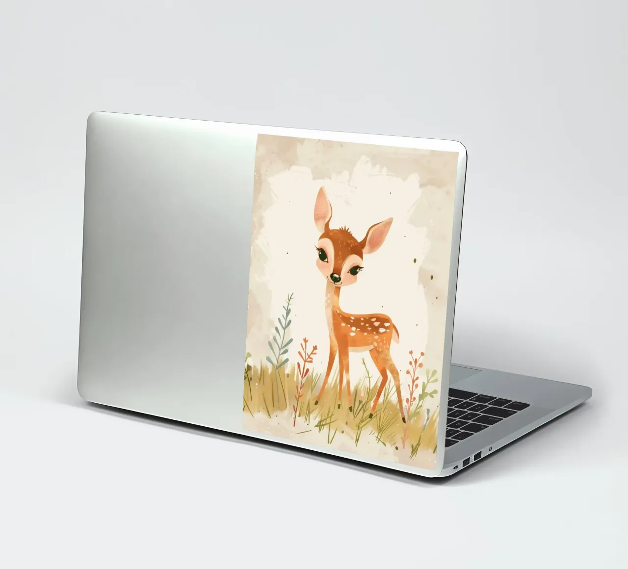 Charmant fauve dans le pré autocollant de DesignDoodle