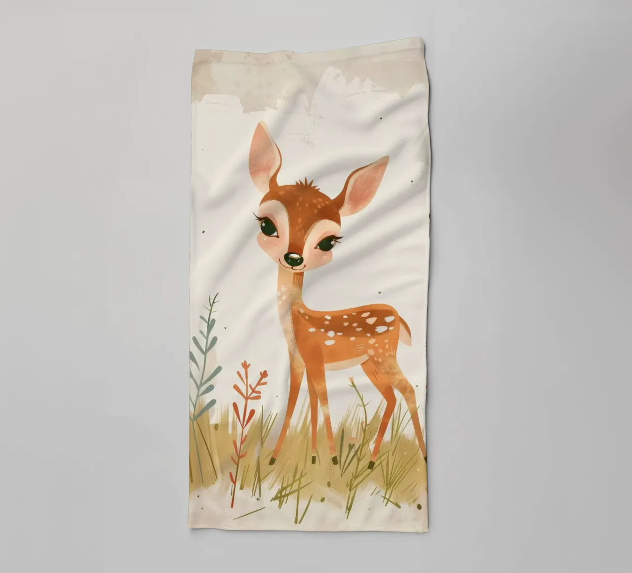 Charmant fauve dans le pré serviette de bain de DesignDoodle
