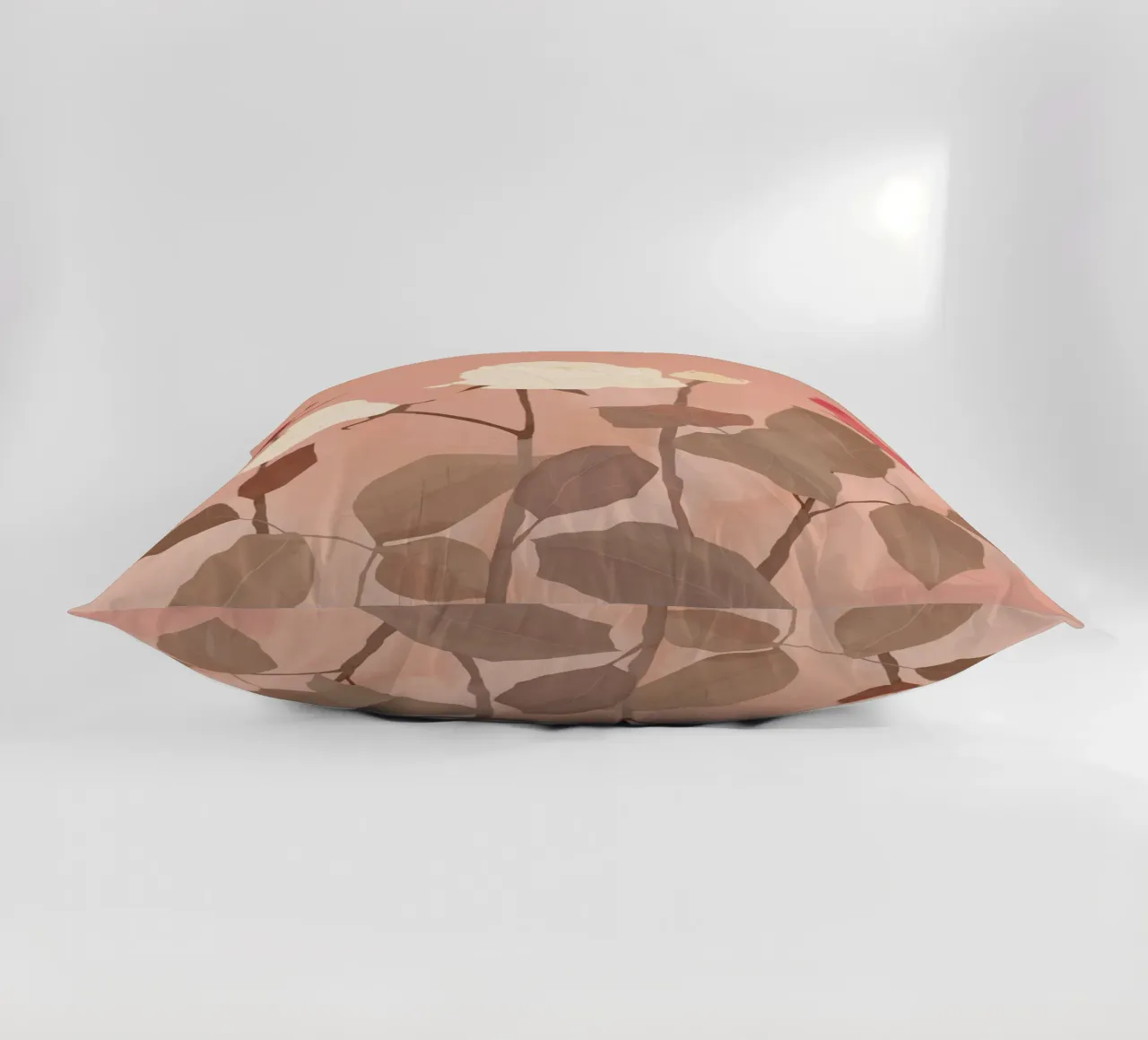 Rose bianche e rosse cuscino da ThingDesign