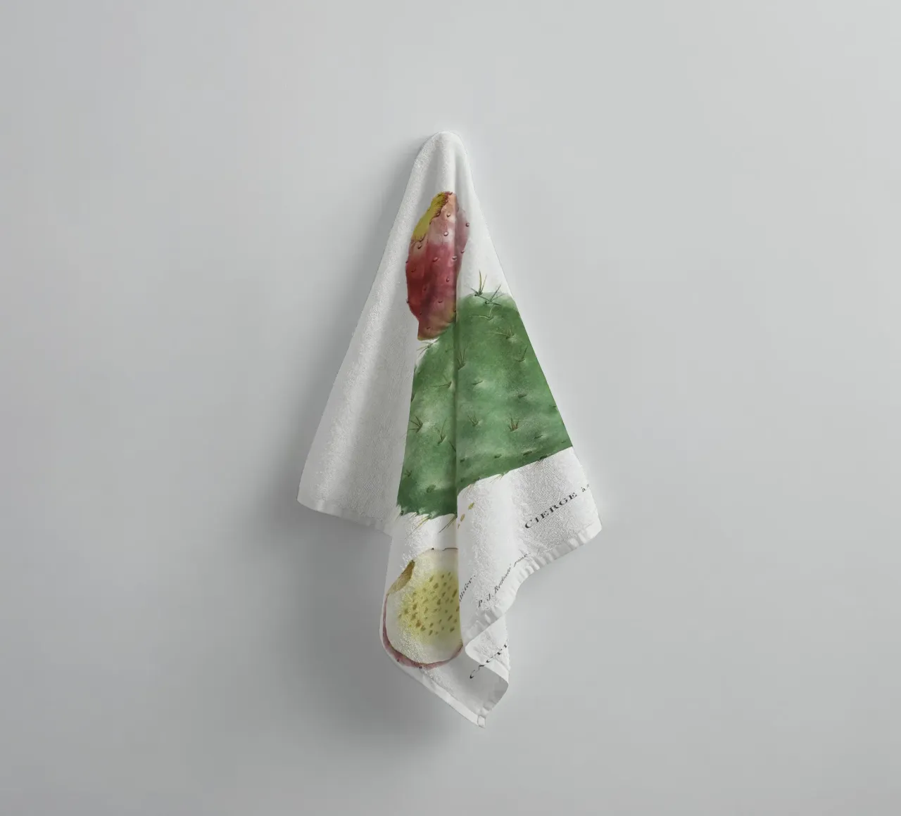 Cactus Cochenillifer asciugamano da bagno da vintageshop