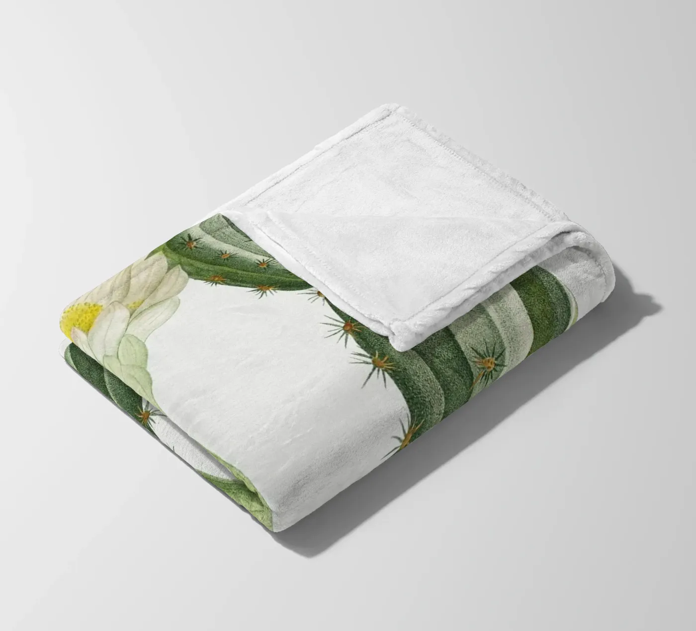 Cactus Peruvianus fleecedeken van vintageshop