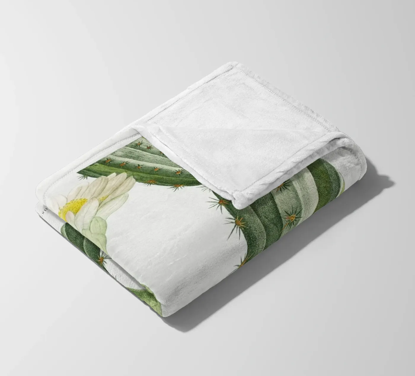 Cactus Peruvianus fleecedeken van vintageshop