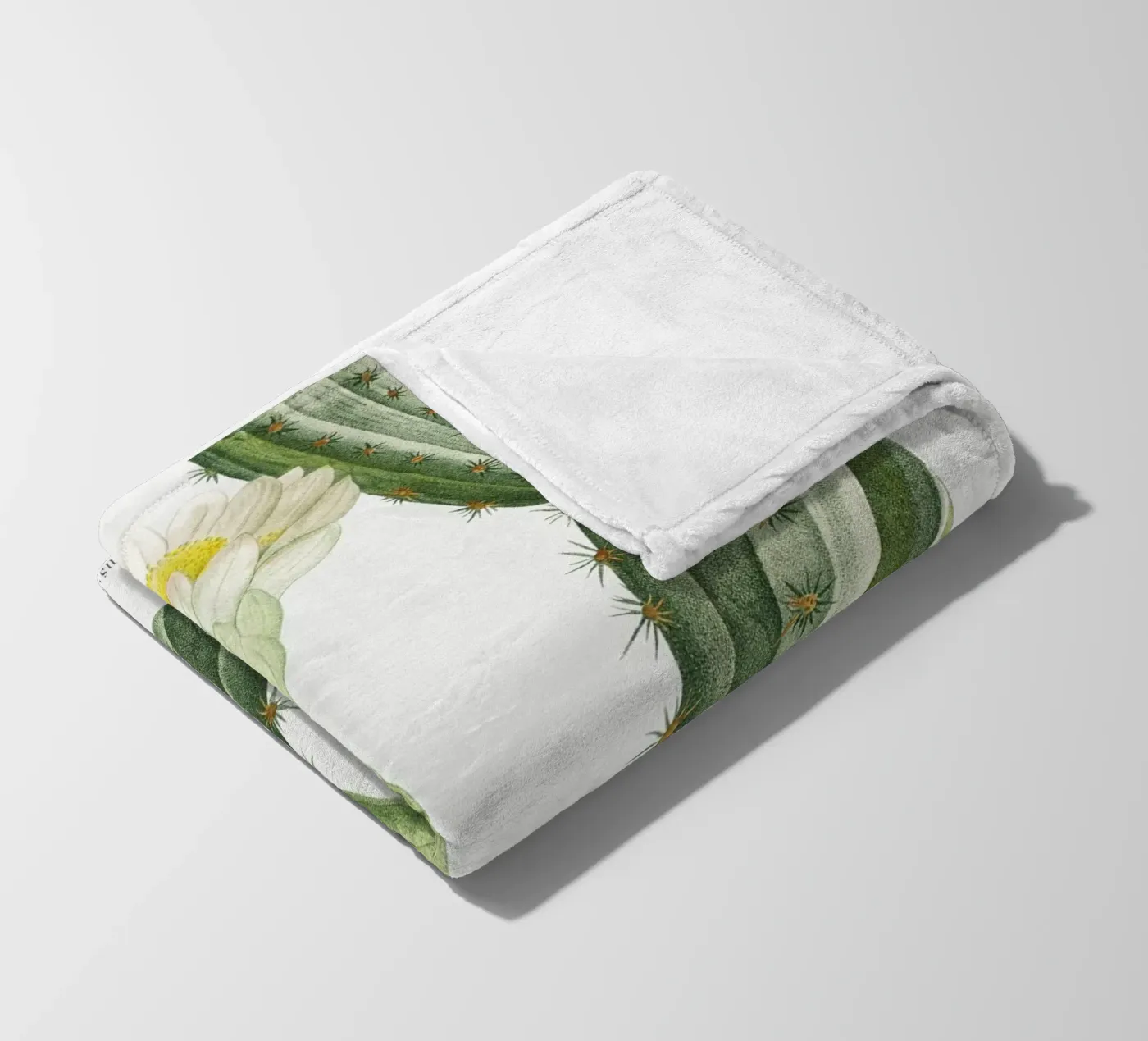 Cactus Peruvianus fleecedeken van vintageshop