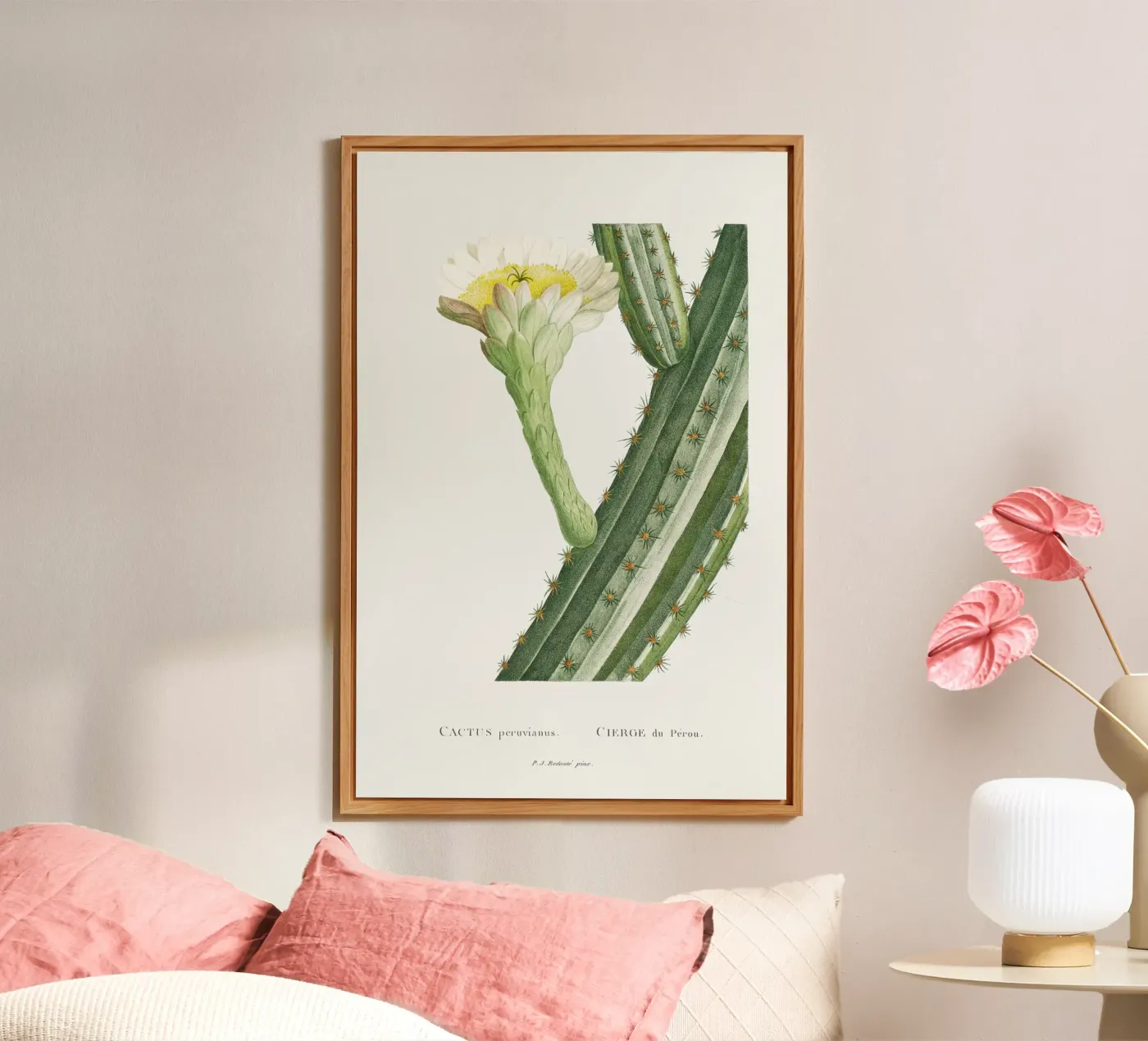 Cactus Peruvianus forex plate by vintageshop