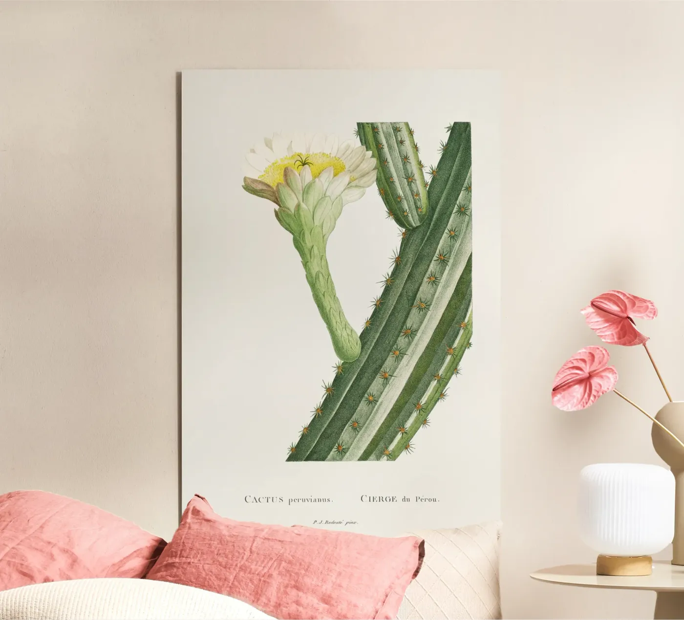 Cactus Peruvianus forex plate by vintageshop