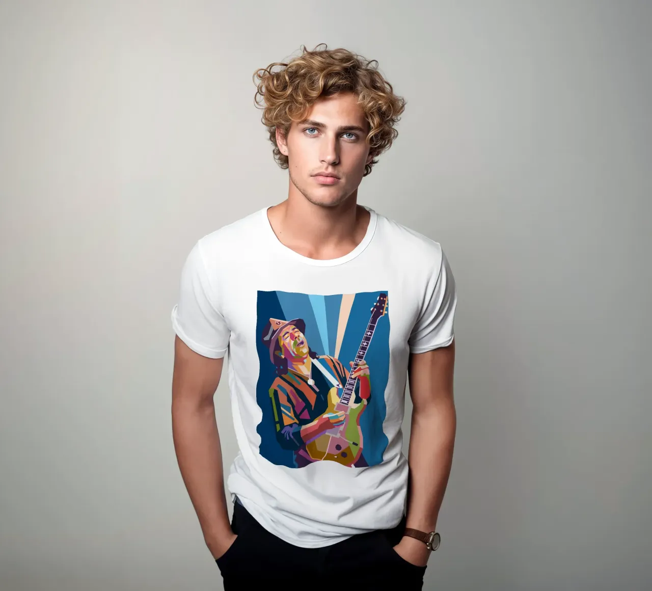Carlos Santana legend t-shirt da Hantamrata